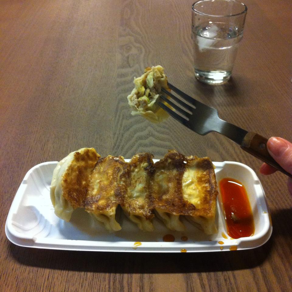 Naughty, tempting Gyoza!