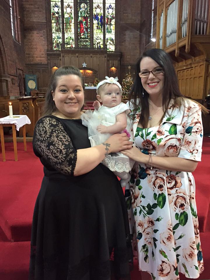 Proud Godmother and Auntie!