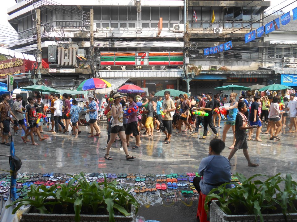 Craziness on the streets of Khao San Road