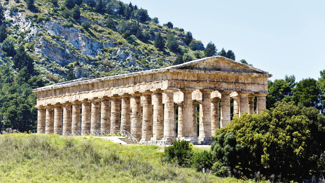 The Doric temple, Sicily